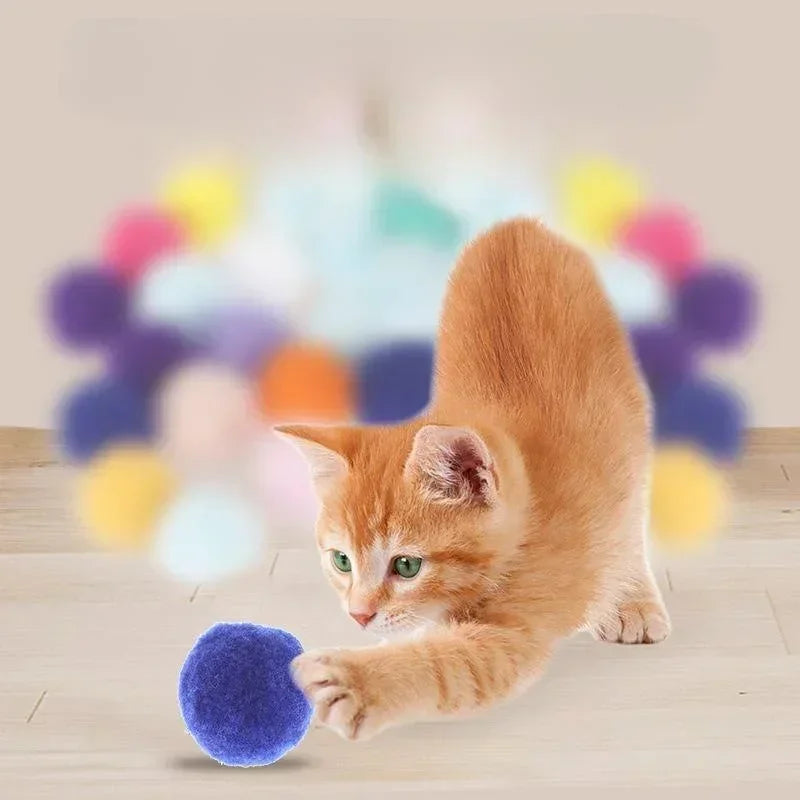 1 set jucării interactive creative pentru lansare, dresaj pentru pisici, pisoi, mini pompoane, jocuri, minge de pluș întinsă, jucărie pentru pisici, consumabile pentru animale de companie, accesorii pentru animale de companie