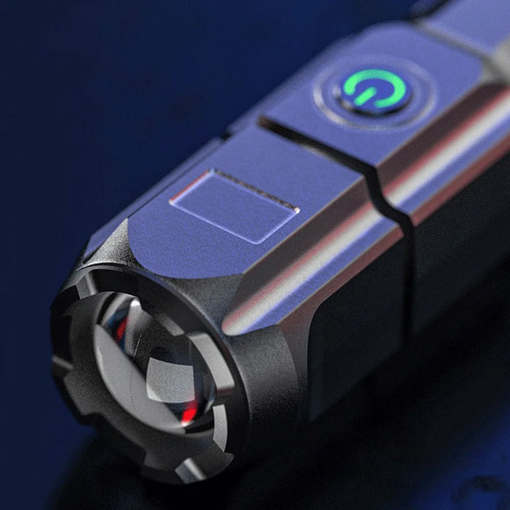 Lanternă portabilă cu lumină neagră de 395nm, reîncărcabilă prin USB, cu lumină neagră ultravioletă, pentru detectarea urinei de animale de companie, întărire cu rășină