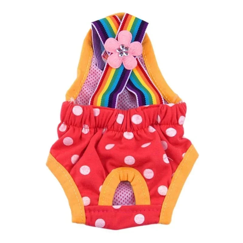 2 tipuri XXS/XS/S/M/L/XL pentru câini, pantaloni fiziologici impermeabili reutilizabili pentru câini, scutece anti-scurgeri pentru pisici și câini (1 buc)