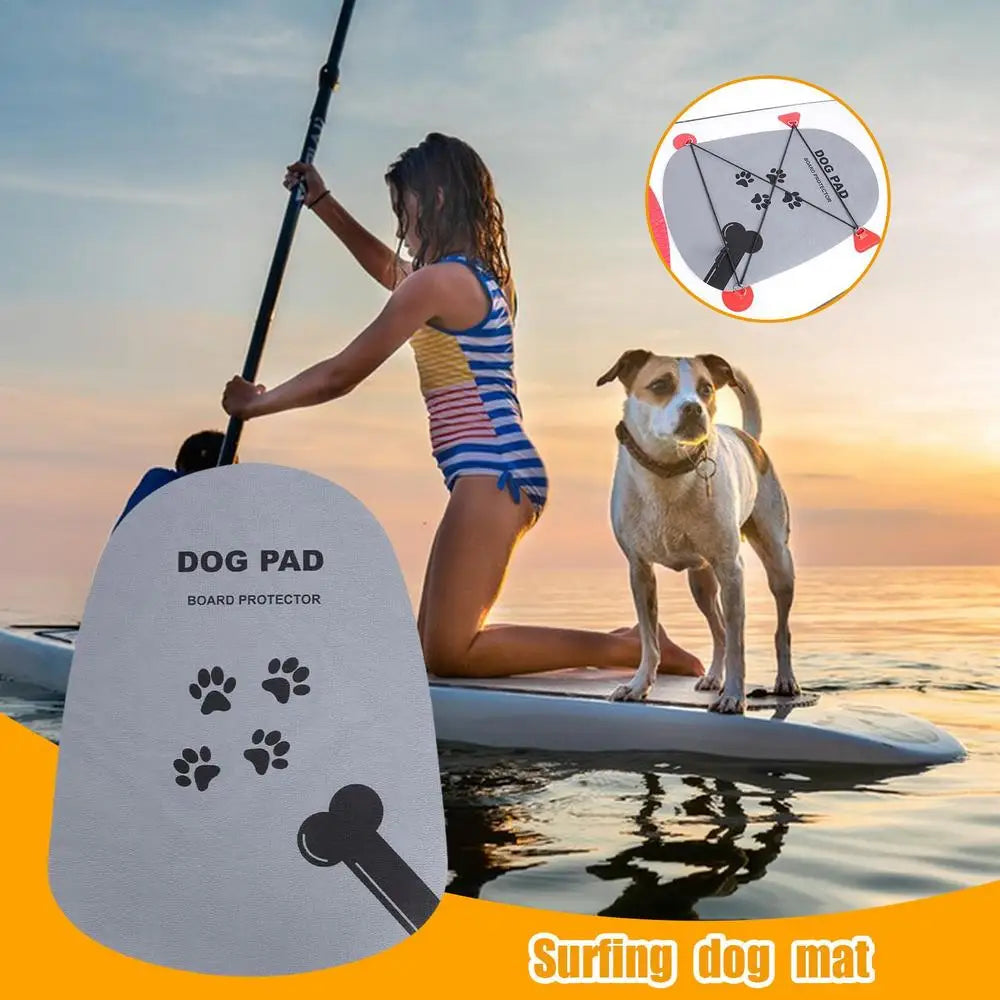 Covoraș antiderapant pentru placă de surf pentru animale de companie, covoraș de tracțiune pentru câini, pentru călătorii, pentru laba animalelor de companie, pentru caiac cu vâsle, saltea de sol
